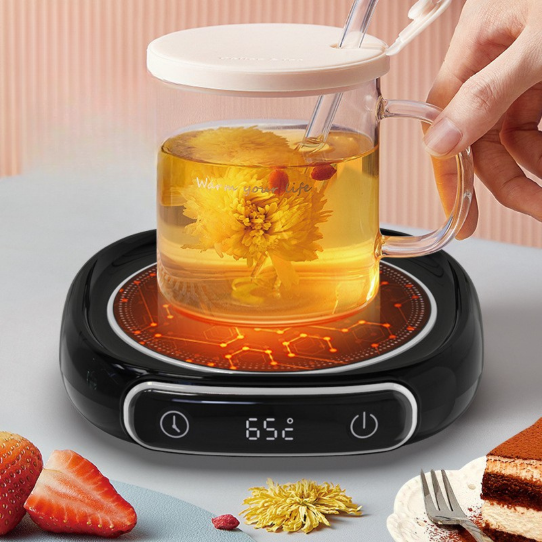Portable Electric Coffee Mug Warmer with Auto Shut Off