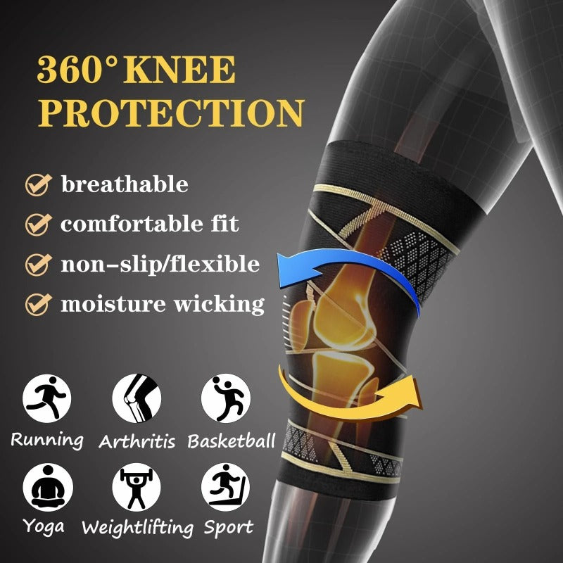 Ergonomic Knee Support Compression Sleeve