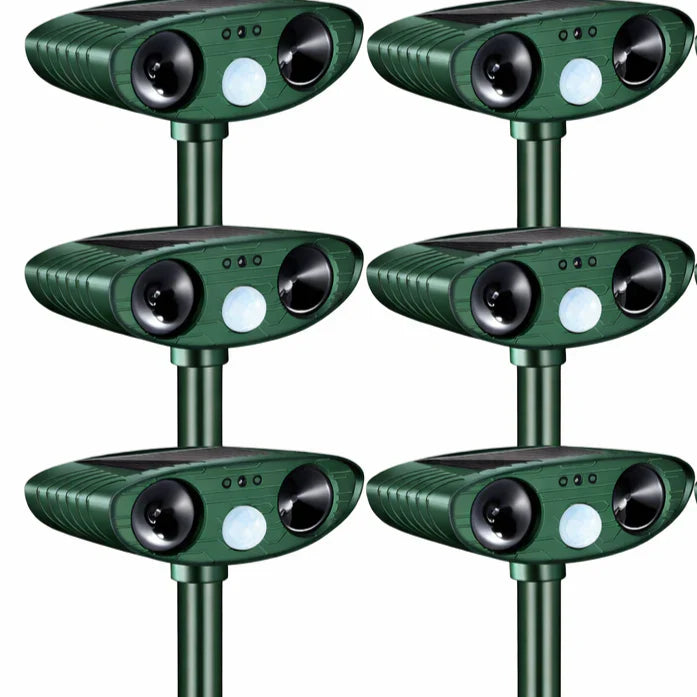 Outdoor Motion Sensor Animal Repeller for Garden Protection
