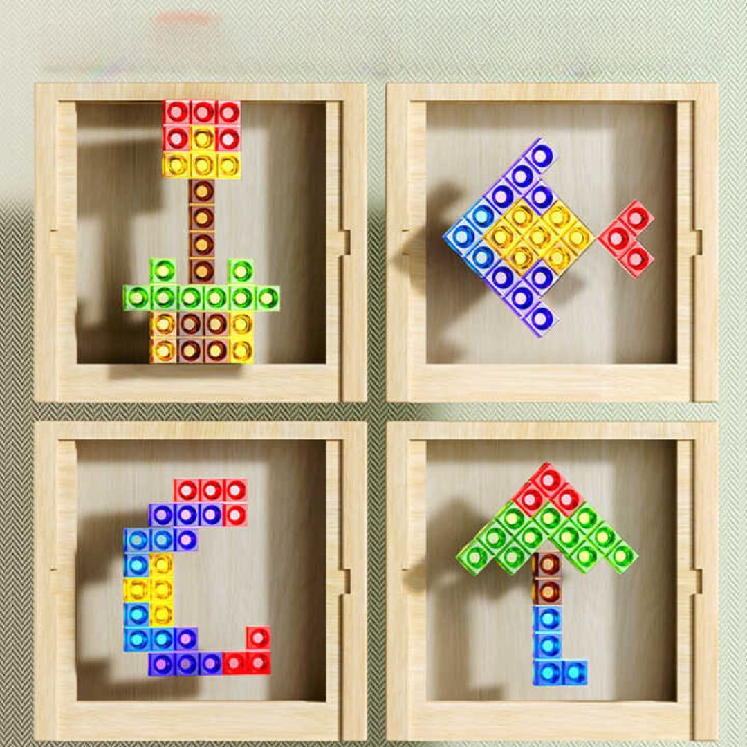 Fun Wooden Brain Teaser Puzzle Game