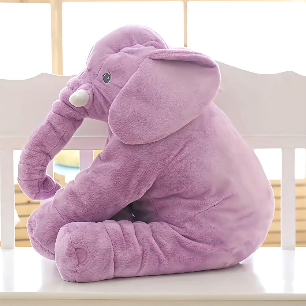 Soft Baby Elephant Cushion Nursery Pillow Gift Set
