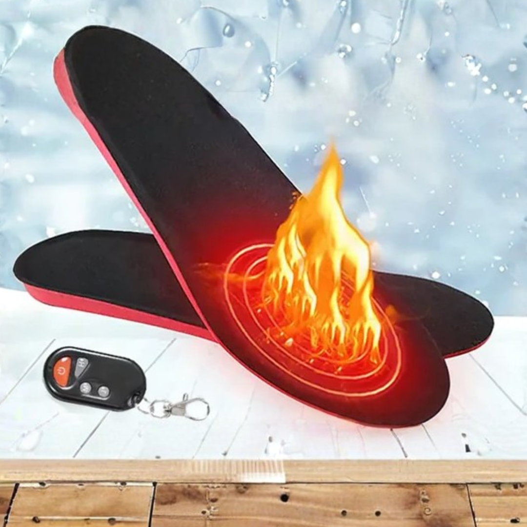 Rechargeable Thermal Insole Warmers for Cold Feet