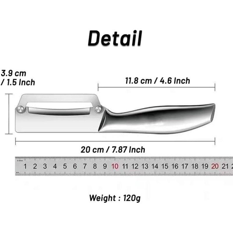 Easy Grip Metal Vegetable Peeler
