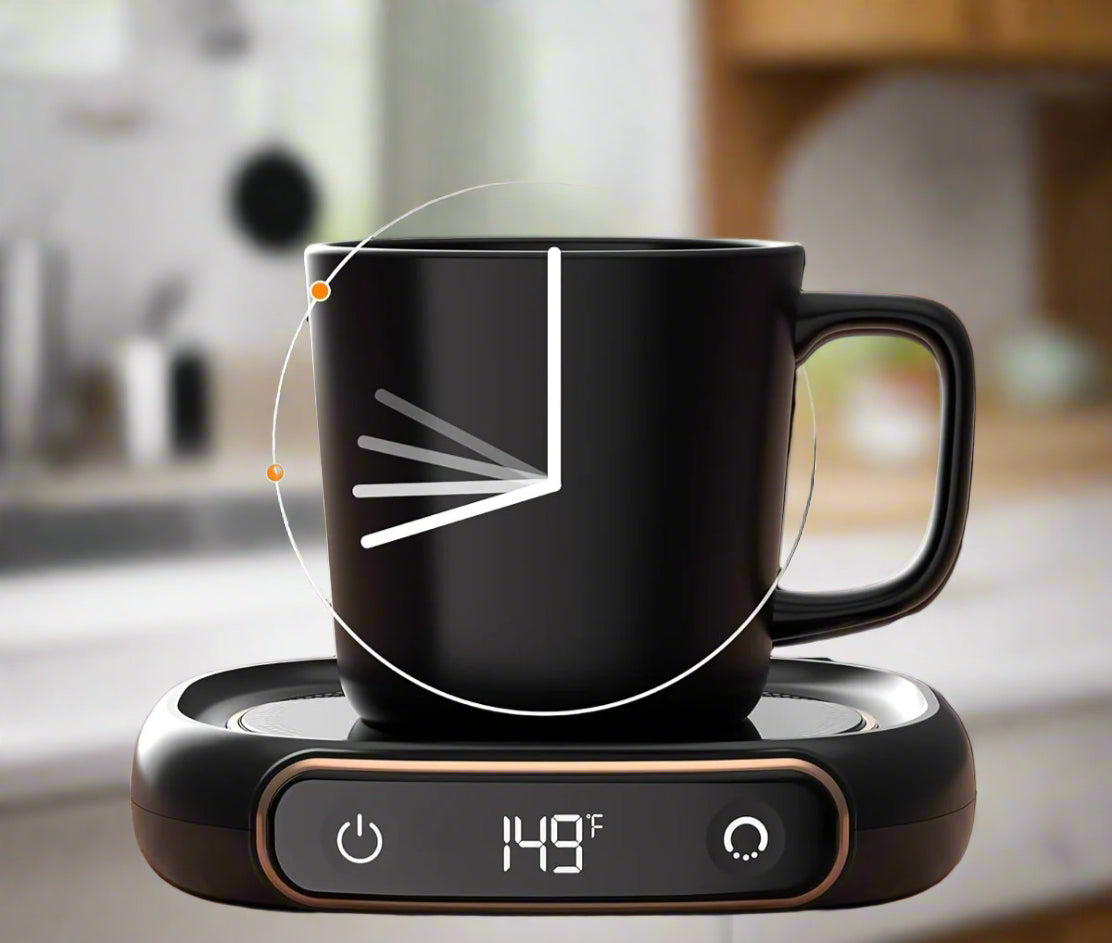 Portable Electric Coffee Mug Warmer with Auto Shut Off