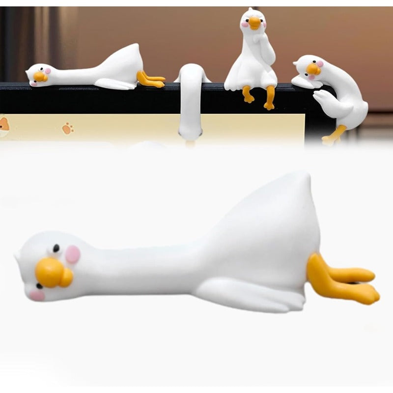 Small Office Duck Decor Figures