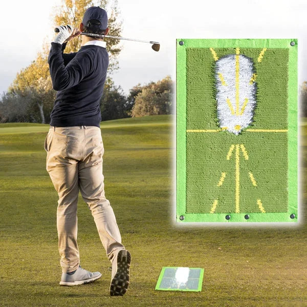 Golf Practice Mat for Swing Improvement