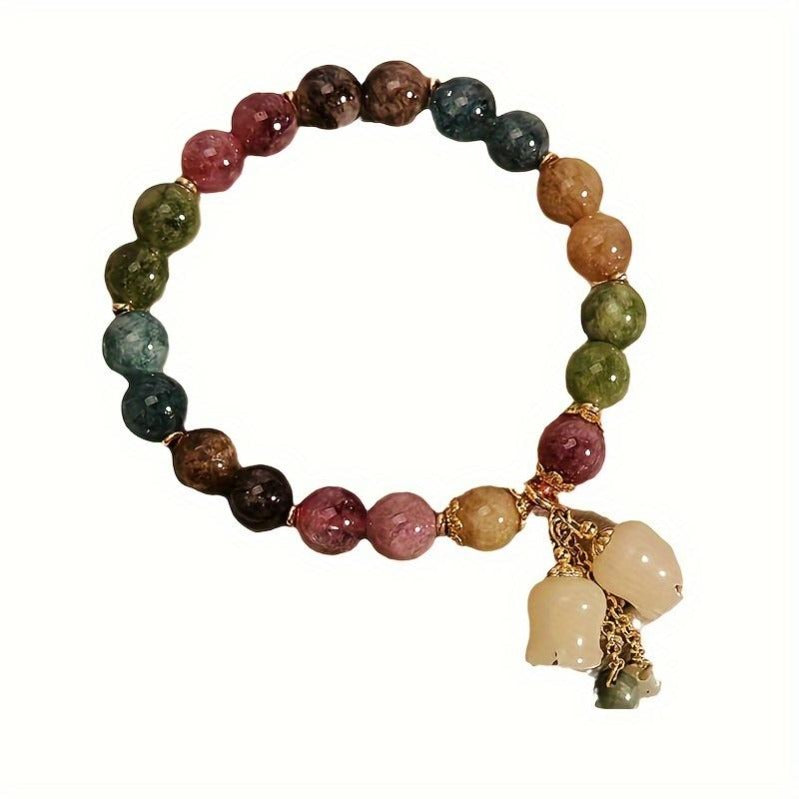 Genuine Gemstone Tourmaline Bracelet