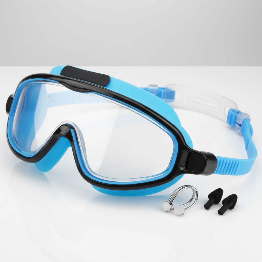 Kids Clear Vision Swim Goggles Set