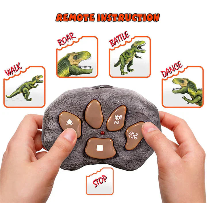 Fun Remote Control Walking Dinosaur Toy