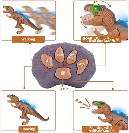 Fun Interactive Walking Dinosaur Toy