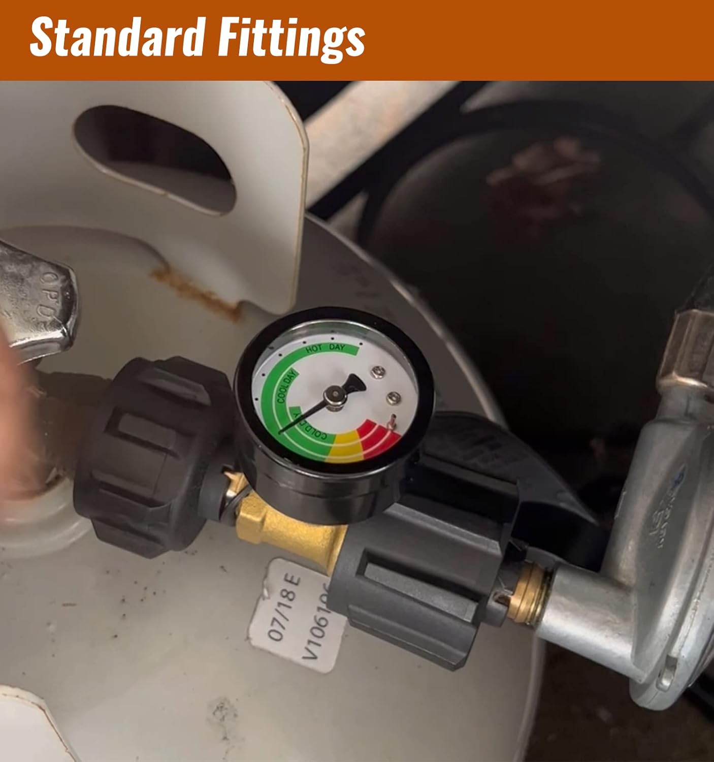 Accurate Color Propane Tank Level Gauge