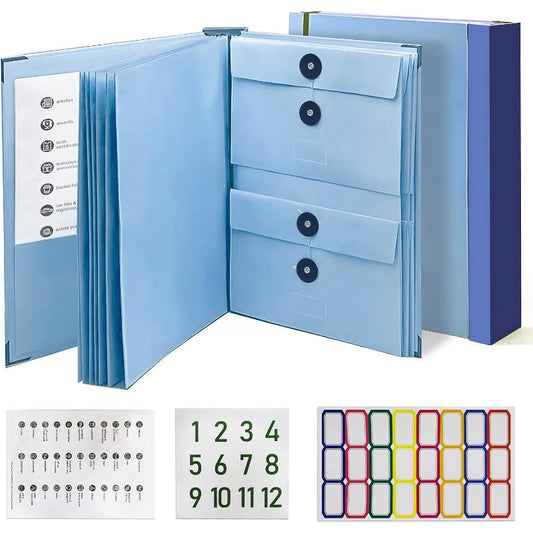 Compact Music Accordion Storage Folio