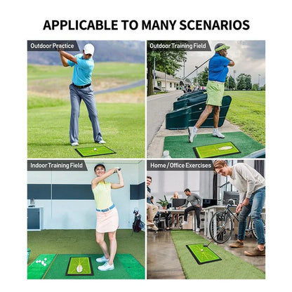 Golf Practice Mat for Swing Improvement