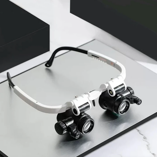 Premium LED Magnifying Glasses with Adjustable Zoom