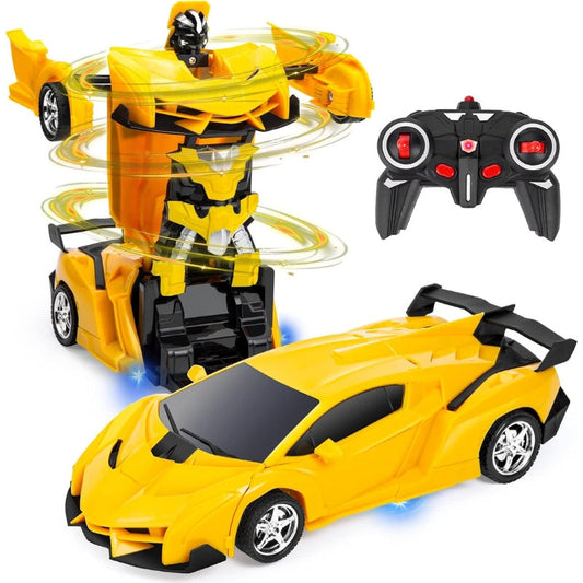 Fun 2-in-1 RC Transforming Car Toy for Boys