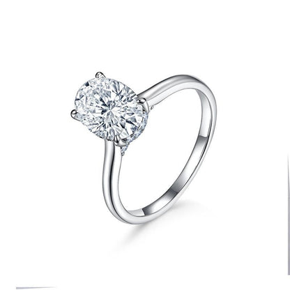 Luxurious Golden Cubic Zirconia Ring