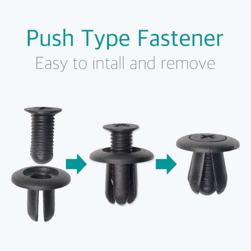 Standard Auto Push Fastener Retainer Clips