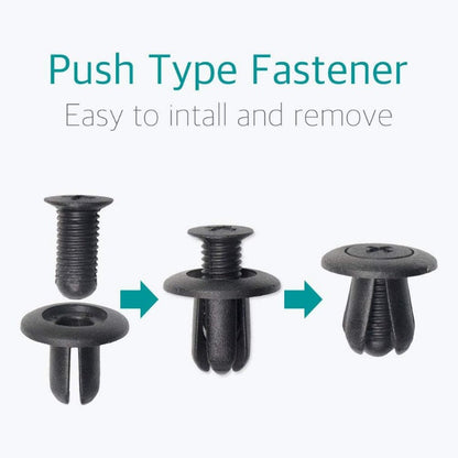 Standard Auto Push Fastener Retainer Clips