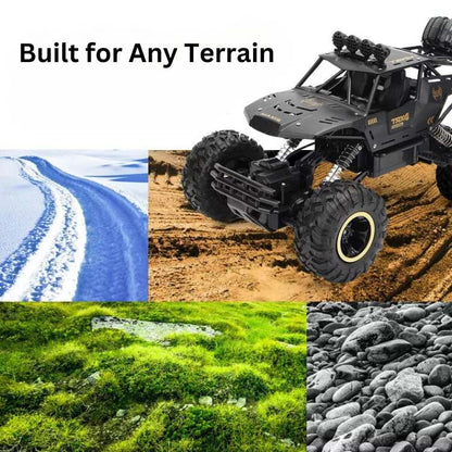 Powerful 4x4 RC Monster Truck with Big Tires