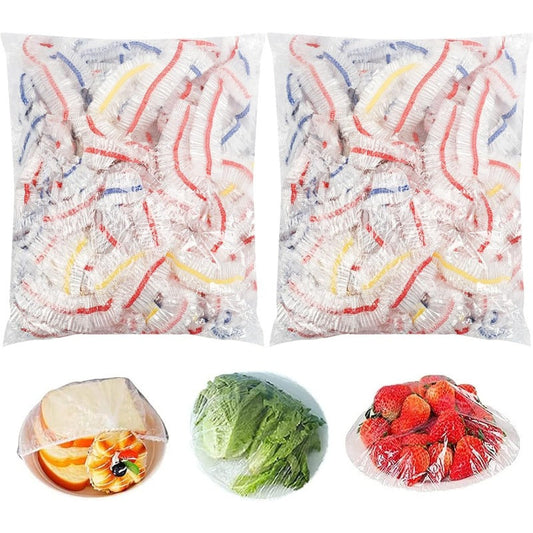 Fresh Food Storage Bags – Flexible Plastic Bowl Wraps