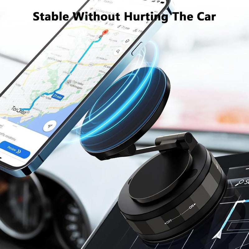 Strong Adhesive 360° Phone Mount with Adjustable Lock