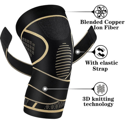 Ergonomic Knee Support Compression Sleeve