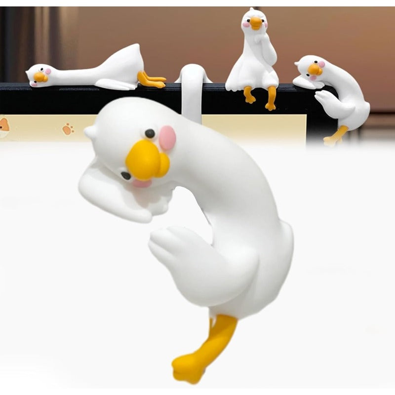 Small Office Duck Decor Figures