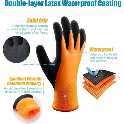Insulated Water Resistant Work Gloves