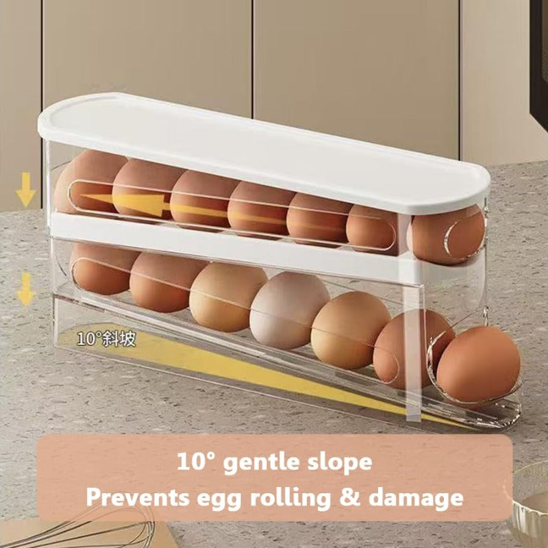 Automatic Flowing Egg Storage Holder