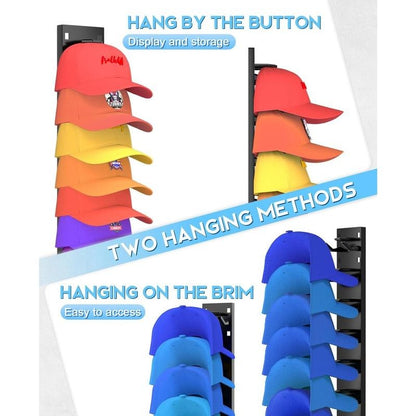 Space Saving Hanging Hat Rack