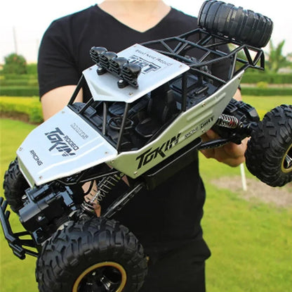 Powerful 4x4 RC Monster Truck with Big Tires