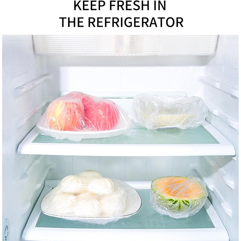 Fresh Food Storage Bags – Flexible Plastic Bowl Wraps