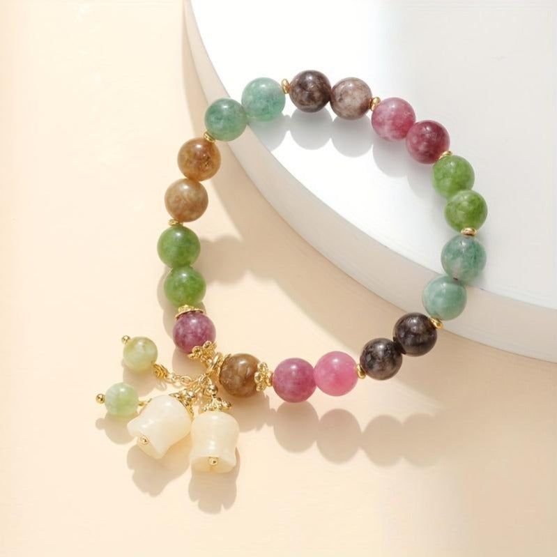 Genuine Gemstone Tourmaline Bracelet