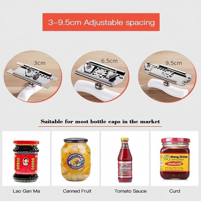 Durable Metal Easy Jar Opener
