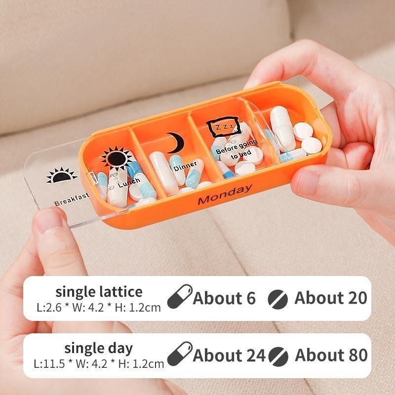 Weekly Medication Pill Box