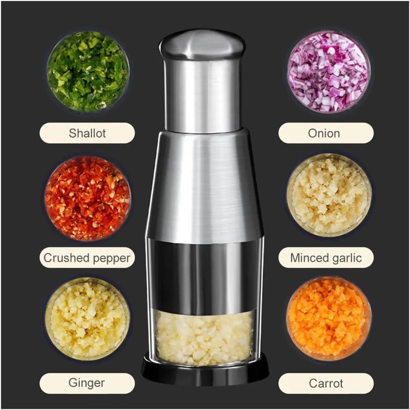 Easy Hand Garlic Onion Chopper