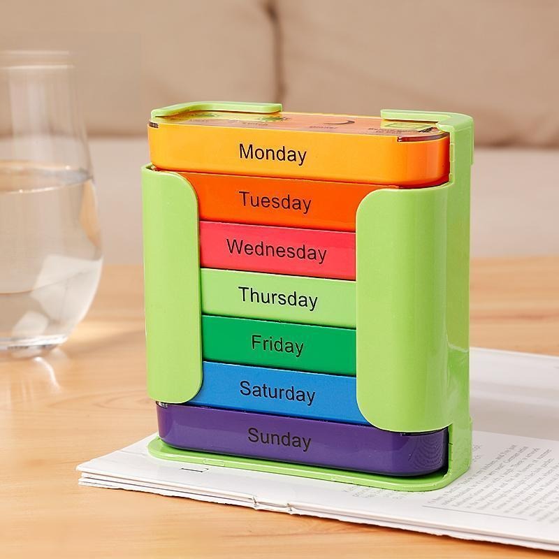 Weekly Medication Pill Box