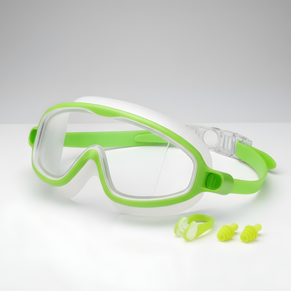 Kids Clear Vision Swim Goggles Set