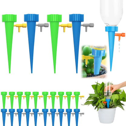 Easy Fill Bottle Top Plant Waterer Spikes