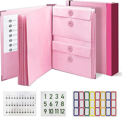 Compact Music Accordion Storage Folio