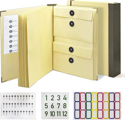 Compact Music Accordion Storage Folio