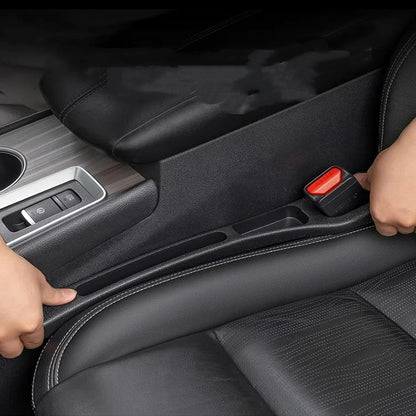 Premium Car Seat Gap Filler with Adjustable Belt Slot