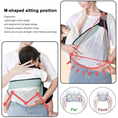 Comfortable Infant Sling Baby Carrier