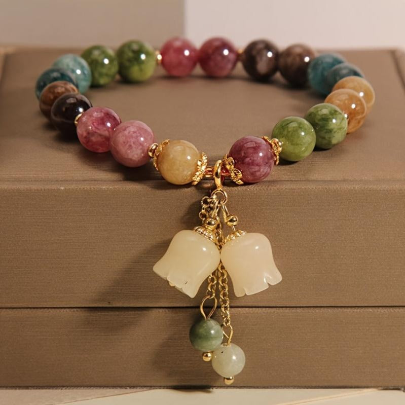 Genuine Gemstone Tourmaline Bracelet