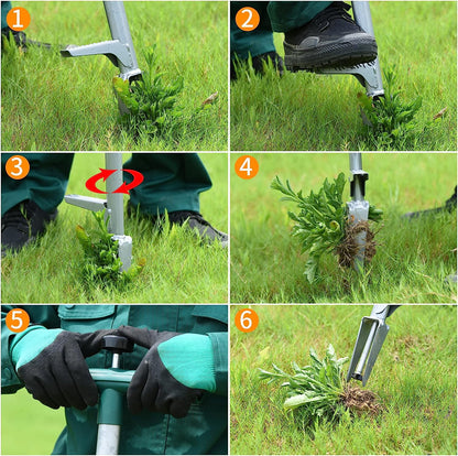 Weed Puller, Stand Up Weeder Manual Weeding Tool