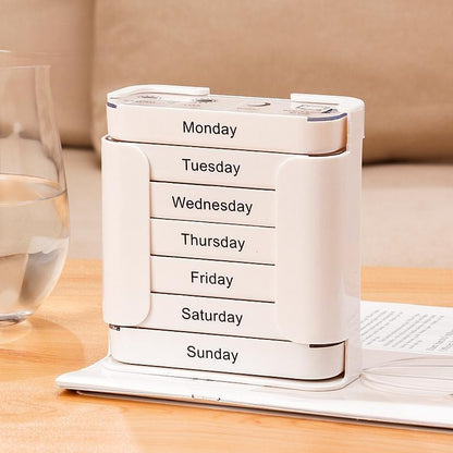 Weekly Medication Pill Box