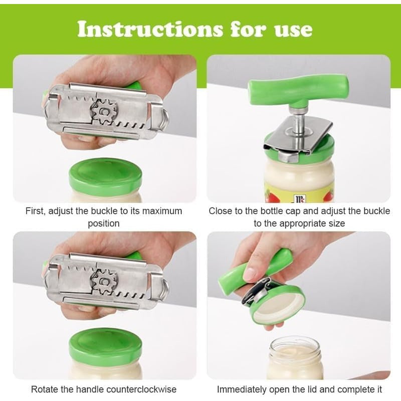 Durable Metal Easy Jar Opener