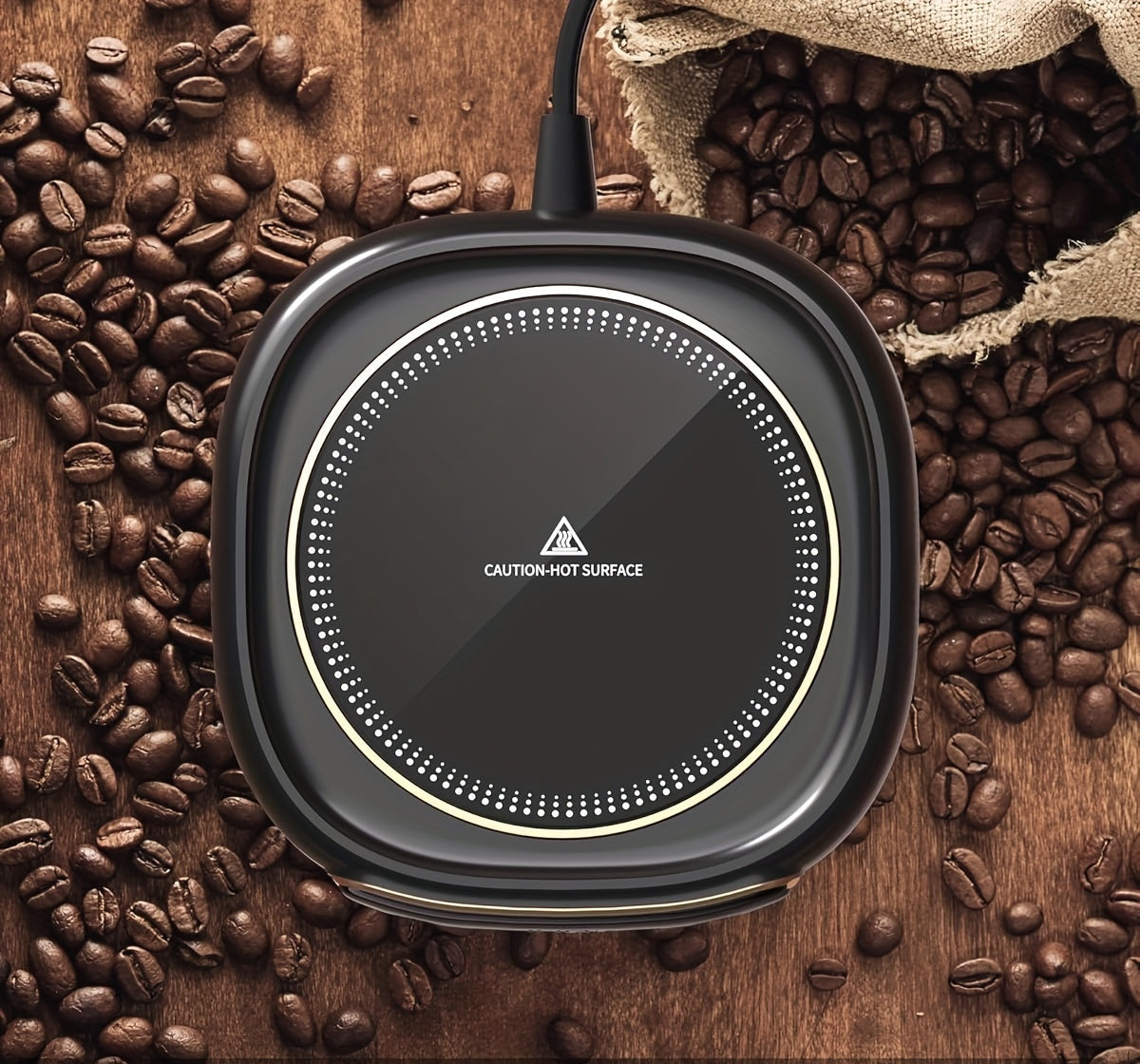Portable Electric Coffee Mug Warmer with Auto Shut Off