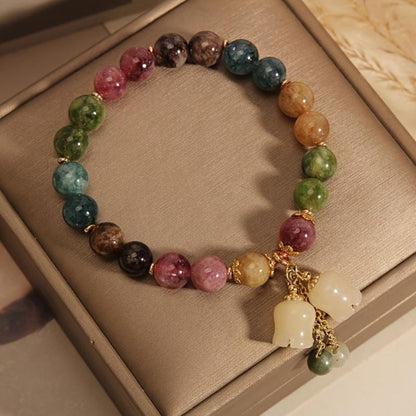 Genuine Gemstone Tourmaline Bracelet