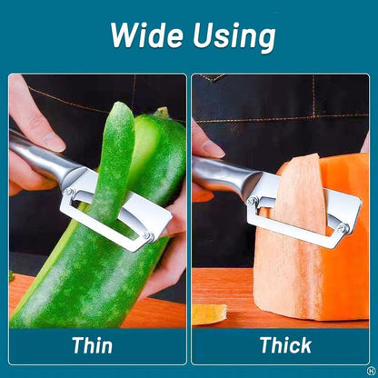 Easy Grip Metal Vegetable Peeler